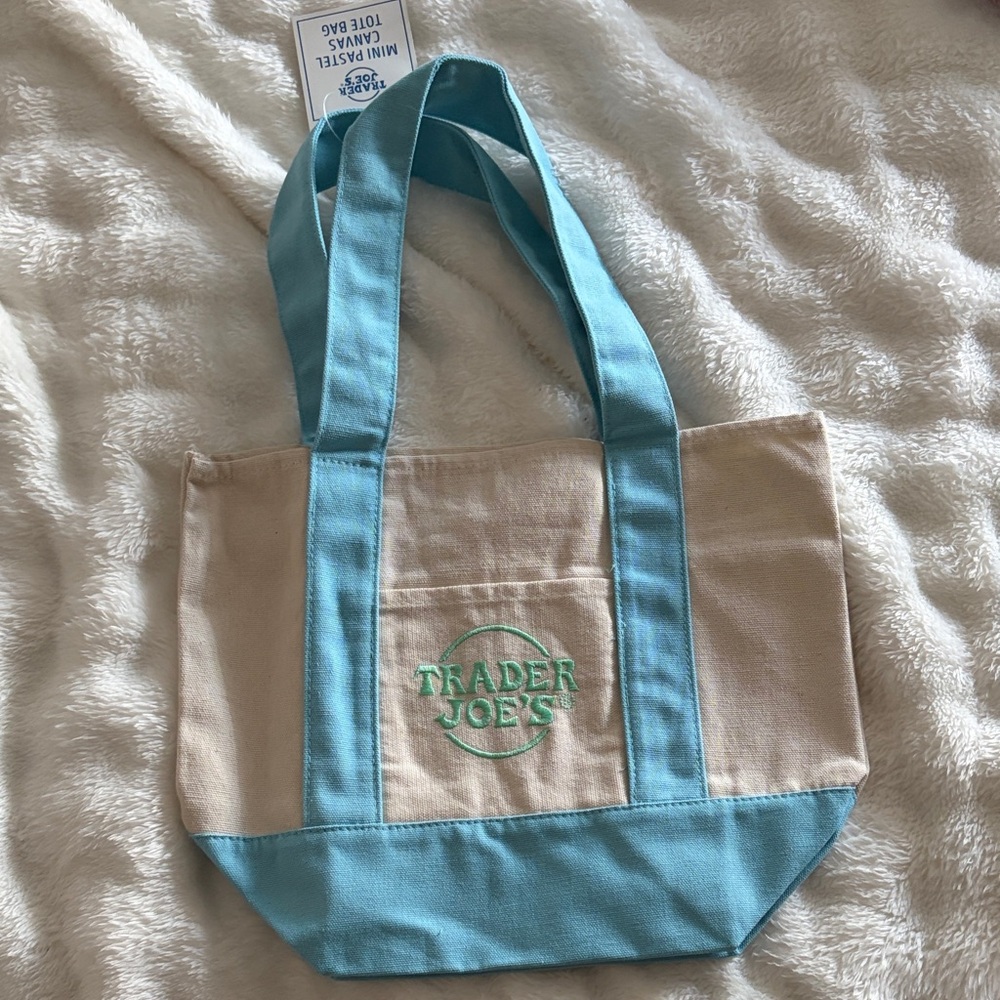 Trader Joes Mini Canvas Tote